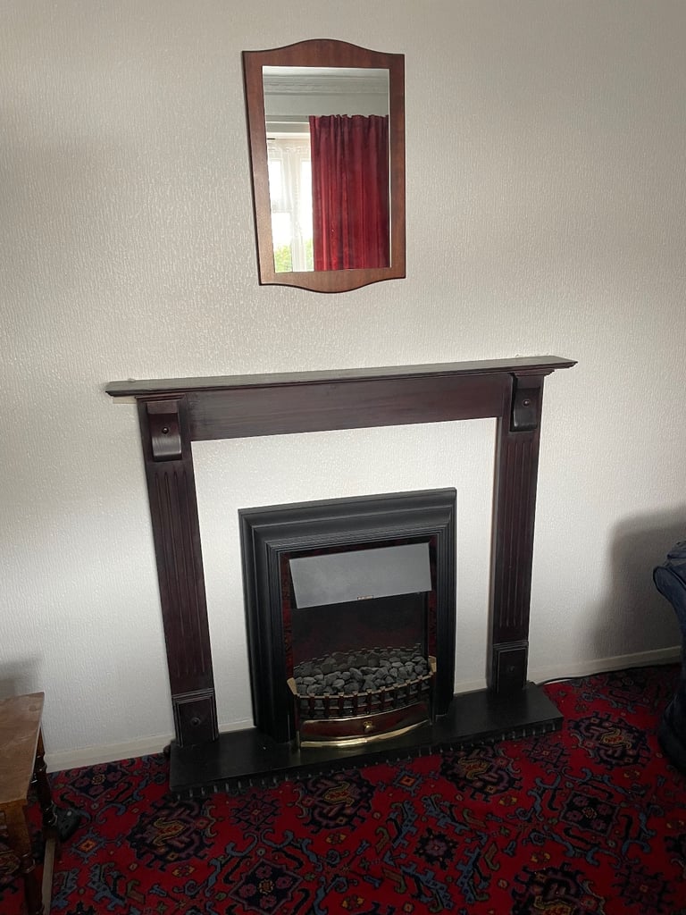image for Electric fire with surround 