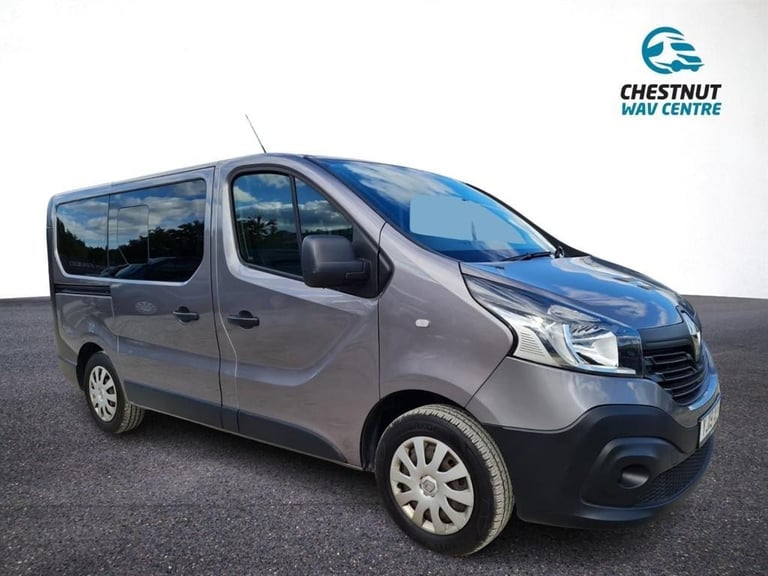 Renault Trafic WAV Wheelchair Access 5 Seats SWB L1H1 22K Flat Floor 2019 No VAT
