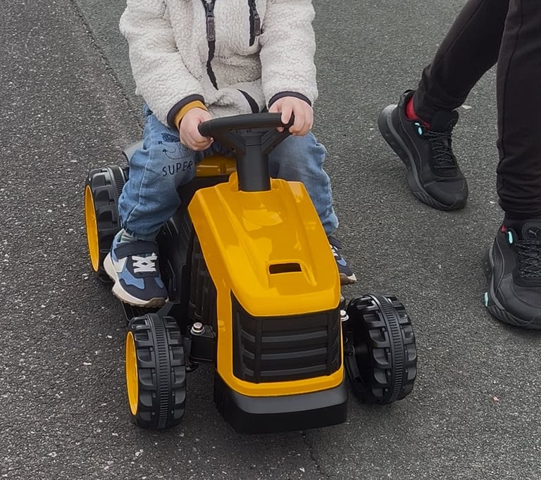 image for Kids ride on tractor 
