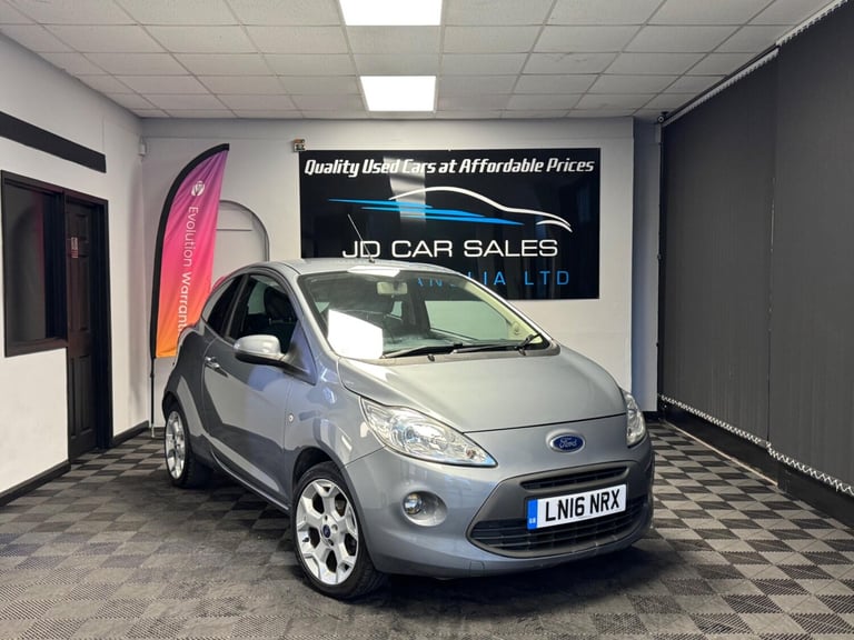 2016 Ford Ka 1.2 Zetec Euro 5 (s/s) 3dr HATCHBACK Petrol Manual