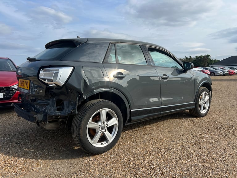 2020 AUDI Q2 SPORT GREY EURO 6 LOGBOOK SALVAGE DAMAGED REPAIR CAT S SUV DIESEL