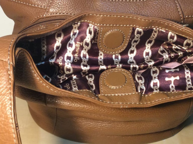 Tignenallo Brown Leather Bag RRP £50