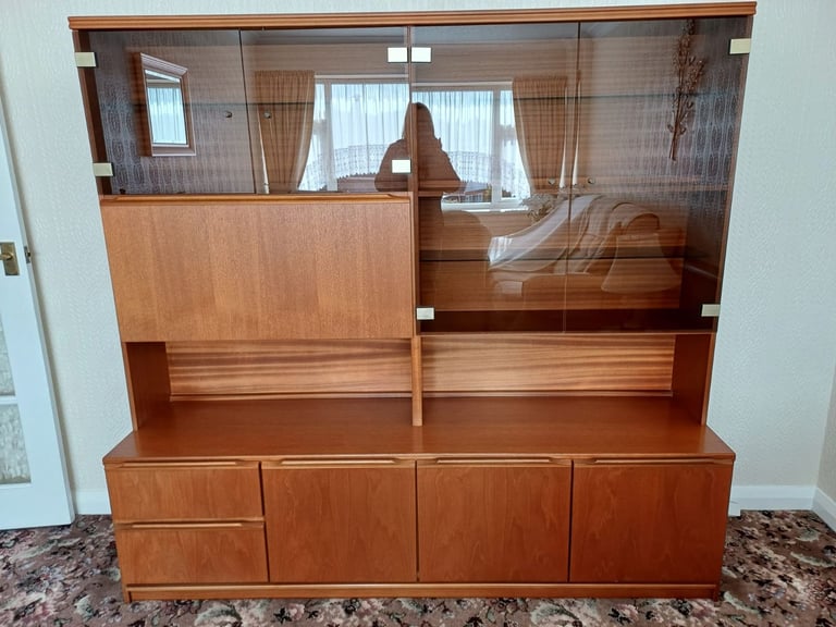 Morris of Glasgow Teak Display Unit