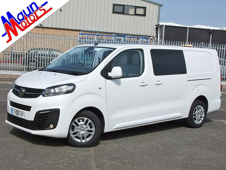 2020 "70" Vauxhall Vivaro 3100 Sportive Doublecab 2.0 Turbo D, 6 Seat Crew Van