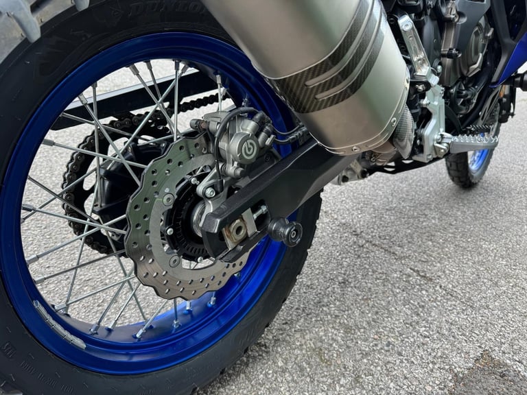 Yamaha Tenere 700 World Raid 2022 Blue 2300 Miles Full History Loads of Extras