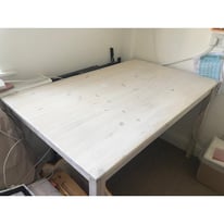  Wooden timber desk / dining table