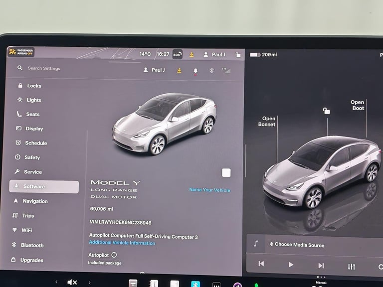 2022 Tesla Model Y (Dual Motor) Long Range Auto 4WDE 5dr MPV Electric Automatic