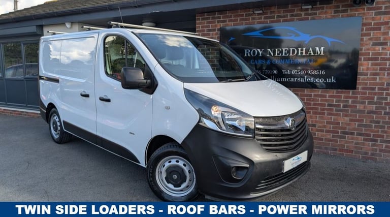 2016 16 VAUXHALL VIVARO 1.6 CDTI 2900 ECOFLEX PANEL VAN 5DR DIESEL MANUAL L1 H1