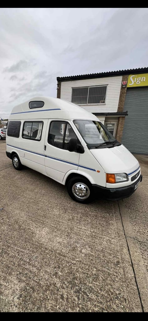 2.5 di Ford transit camper 2 berth campervan motorhome with power steering, 
