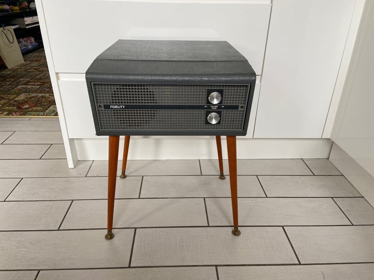 Vintage record player