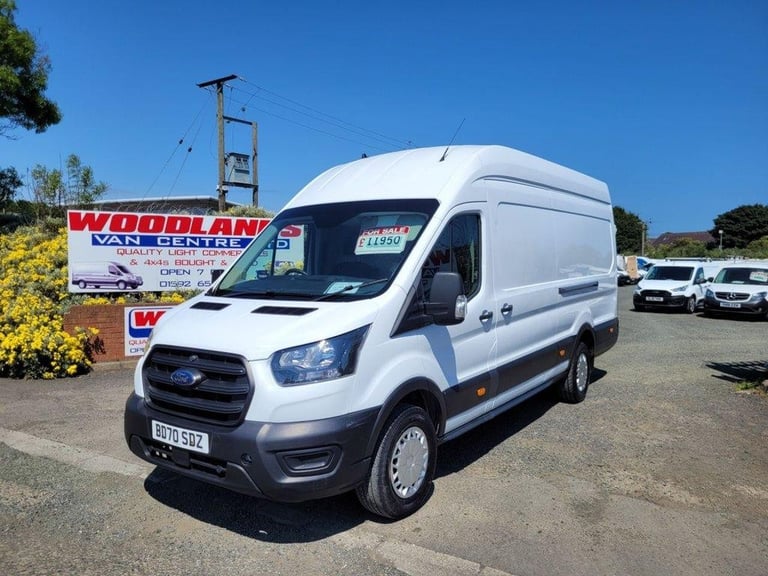 2020 ON 70 PLATE FORD TRANSIT 350 LEADER TDCI 130BHP RWD XLWB JUMBO ULEZ FREE 