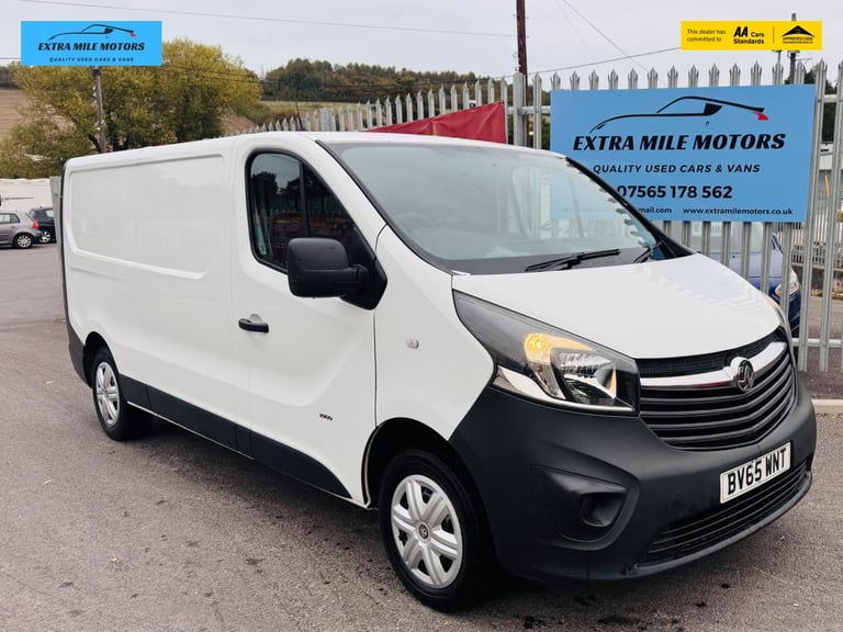 2015 Vauxhall Vivaro 1.6 CDTi 2900 Panel Van 5dr Diesel Manual L2 H1 Euro 5 (115 ps) Panel Van Di...