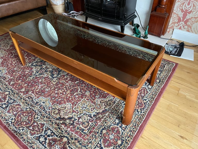 Stunning Mid 70s Myer Teak Coffee Table