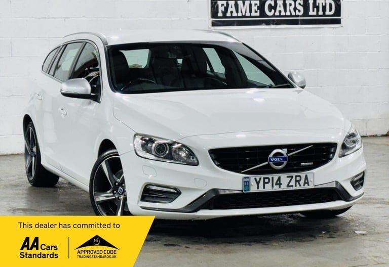2014 Volvo V60 2.0 D4 R-Design Lux Euro 6 (s/s) 5dr ESTATE Diesel Manual
