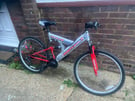 Mans Aluminium Harlem Dual Suspension Mountain 21 Speed 