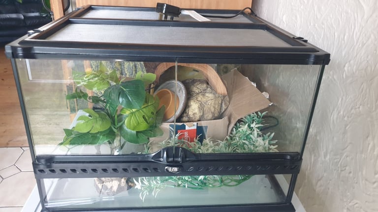 Exo Terra terrarium /Vivarium,  45 x 45 x 30 cm high