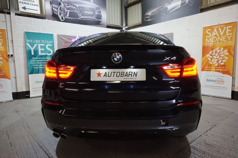 2016 BMW X4 3.0 30d M Sport SUV 5dr Diesel Auto xDrive Euro 6 (s/s) (258 ps) COUPE Diesel Automatic