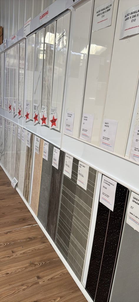  wet wall shower enclosure, CS PVC wall panels 10mm) CSH BATHROOMS