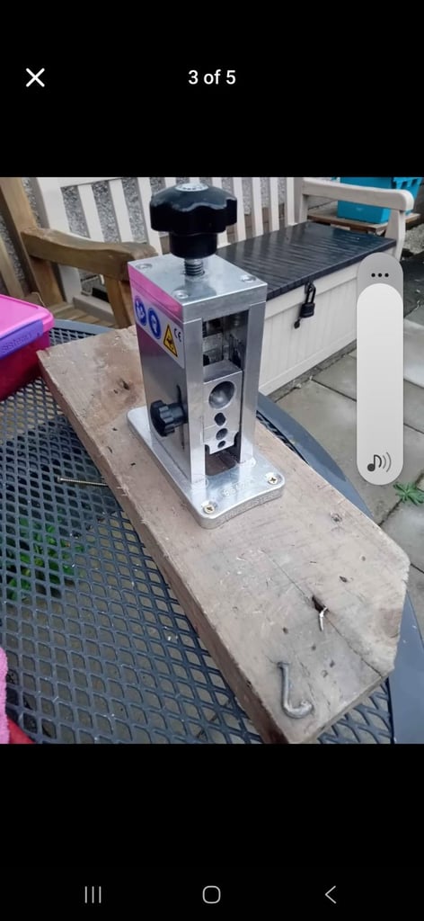 image for stripmiester wire stripping machine 