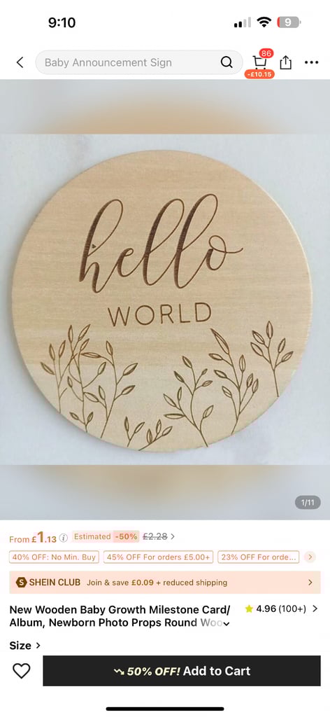 Hello world sign 