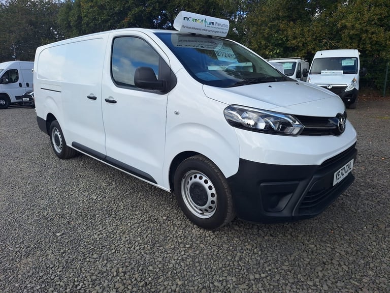 TOYOTA PROACE 2.0 D Icon lwb White Manual Diesel 2020 VAN