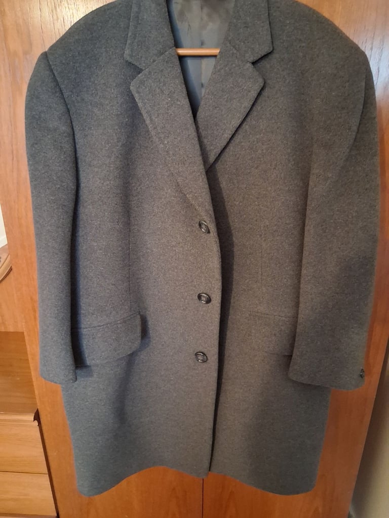 Mans Cashmere top coat