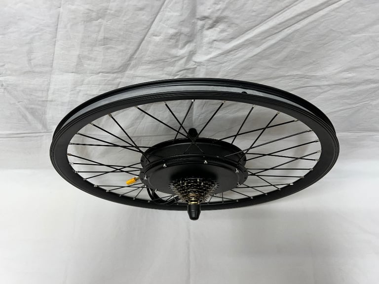 700C 1500W 48V Ebike Conversion Kit Rear Wheel LCD Display 35mph NEW