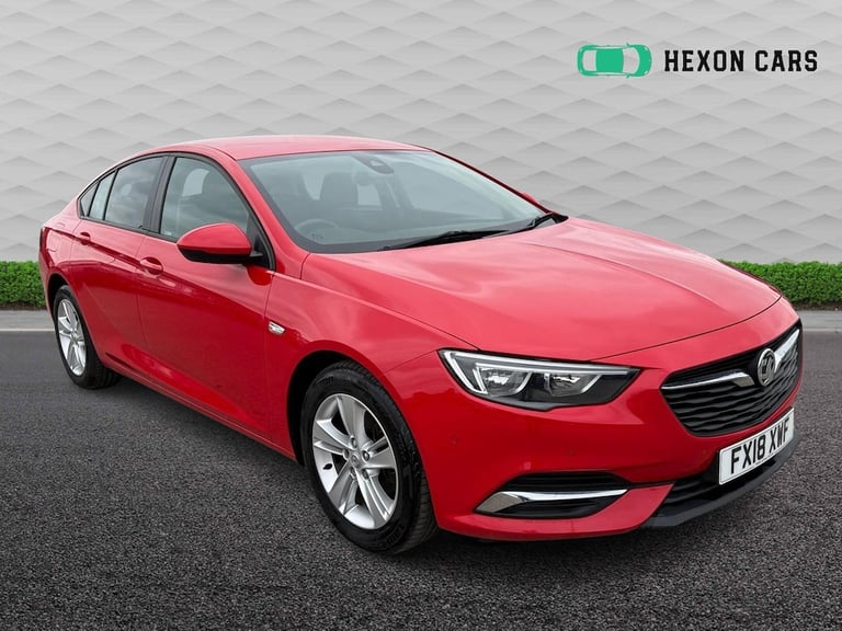 2018 Vauxhall Insignia 1.5i Turbo Design Nav Grand Sport 5dr Petrol Manual Euro 6 (s/s) (165 ps) ...