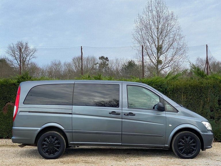 MERCEDES-BENZ VITO 2.1 116 CDI DUALINER L1 CREW VAN [5 SEAT] 5DR 2015 [64] GREY