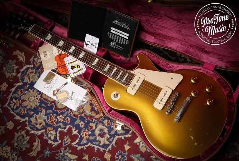 image for Gibson USA Custom Shop R6 Aged Limited Edition Goldtop