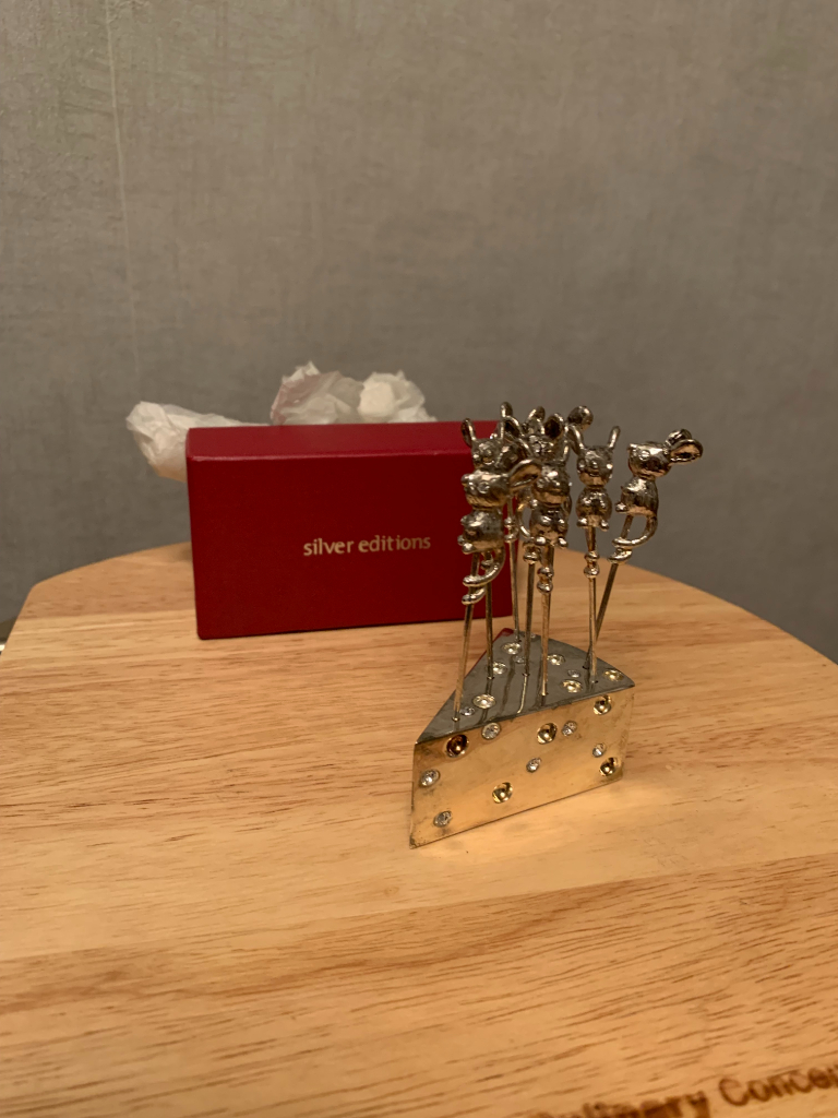 image for Culinary concept Silver Edition Mouse Picks (x8) And Holder