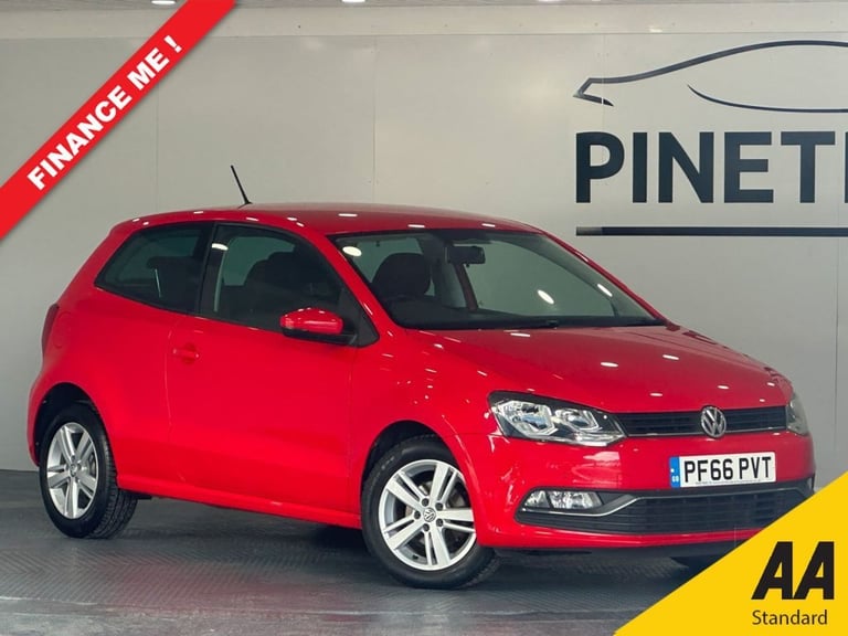 image for 2016 Volkswagen Polo 1.0 BlueMotion Tech Match Hatchback 3dr Petrol Manual Euro 6 (s/s) (60 ps) H...