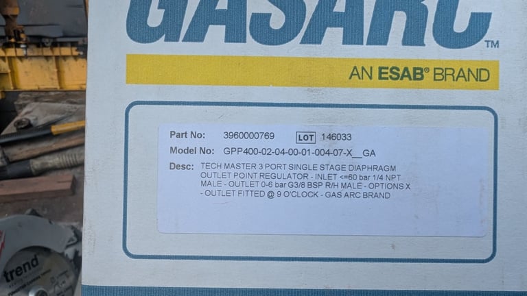 Gas regulators GASARC