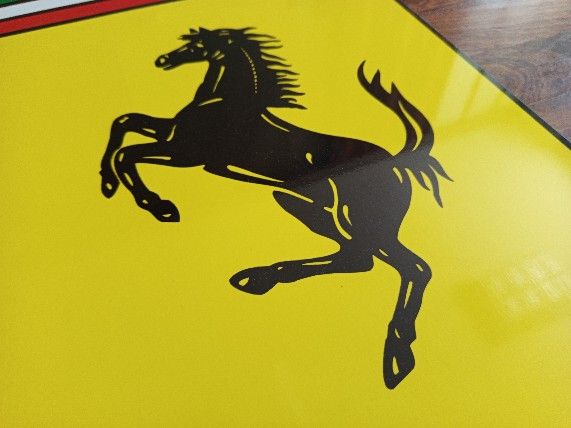 Ferrari metal sign '80