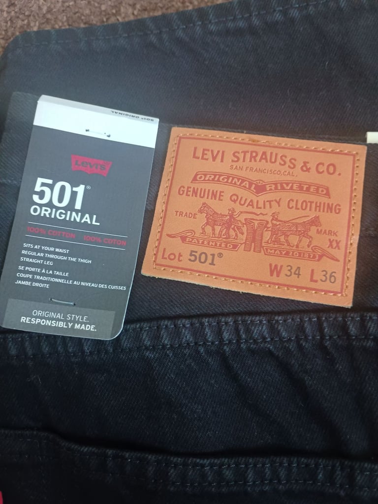image for Brand new W34 L36 Levis jeans 