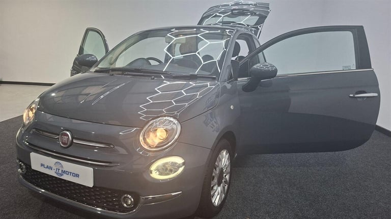 2017 Fiat 500 1.2 Lounge Euro 6 (s/s) 3dr Hatchback Petrol Manual