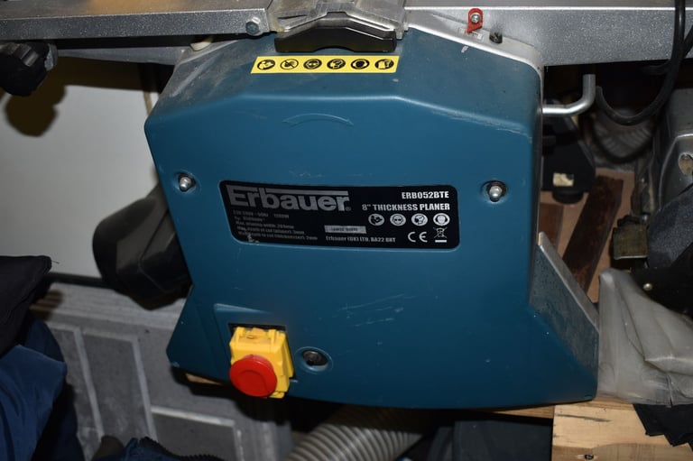 Erbauer 8 ins Thicknesser / Planer, ERB052BTE