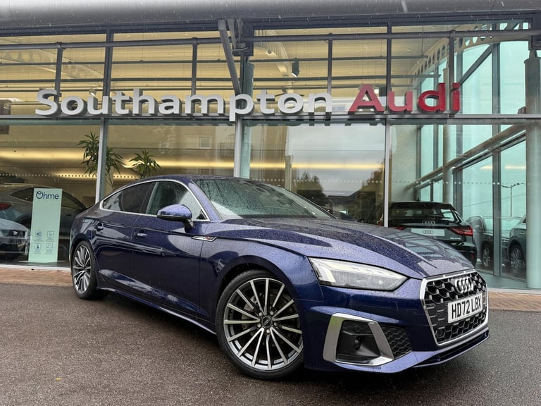 2023 Audi A5 2.0 TFSI 40 S line Sportback 5dr Petrol S Tronic Euro 6 (s/s) (204 ps) HATCHBACK Pet...