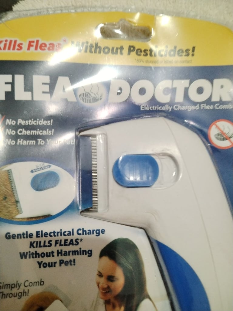Pet flea treatment machine kills fleas 