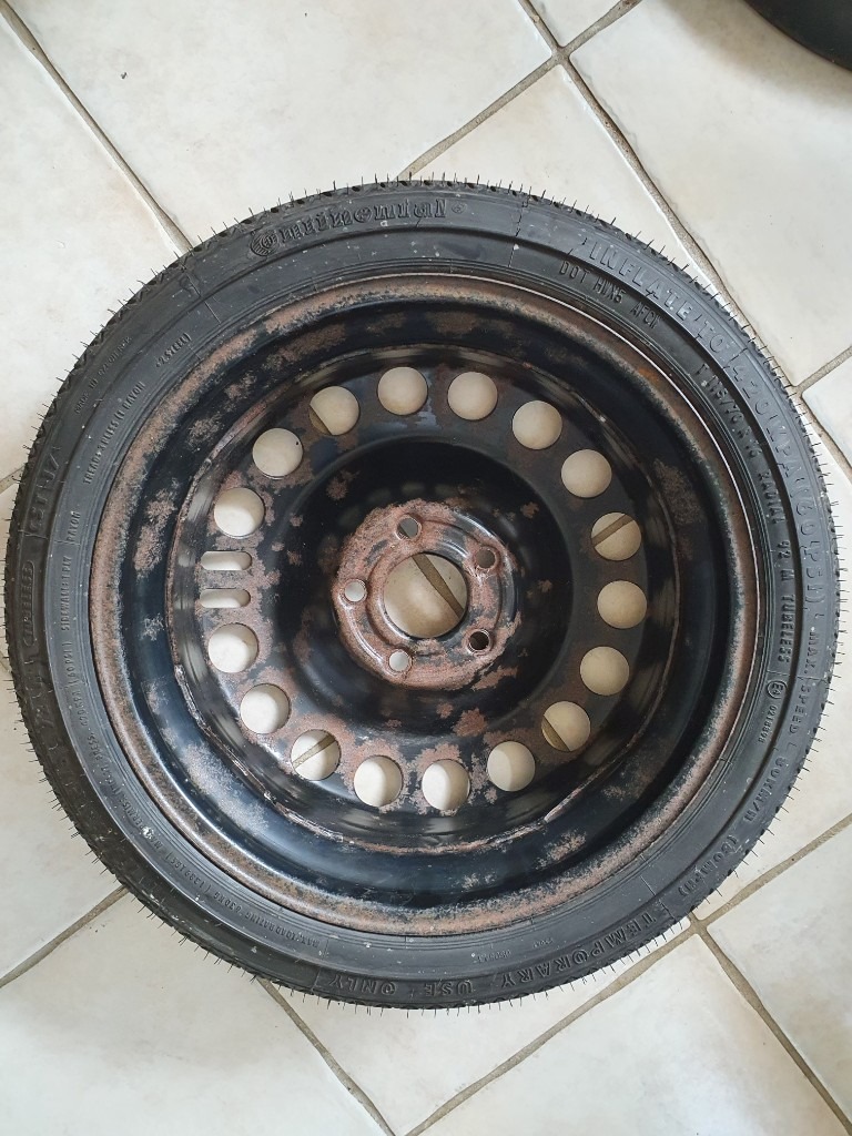  Astra H range car - Spacesaver Spare wheel 