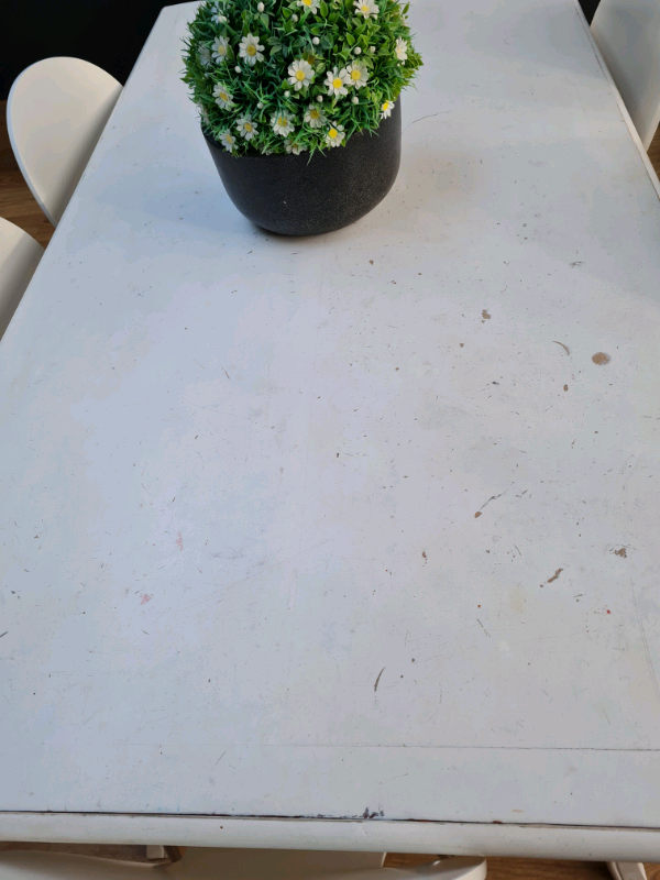 White Dining Table Only