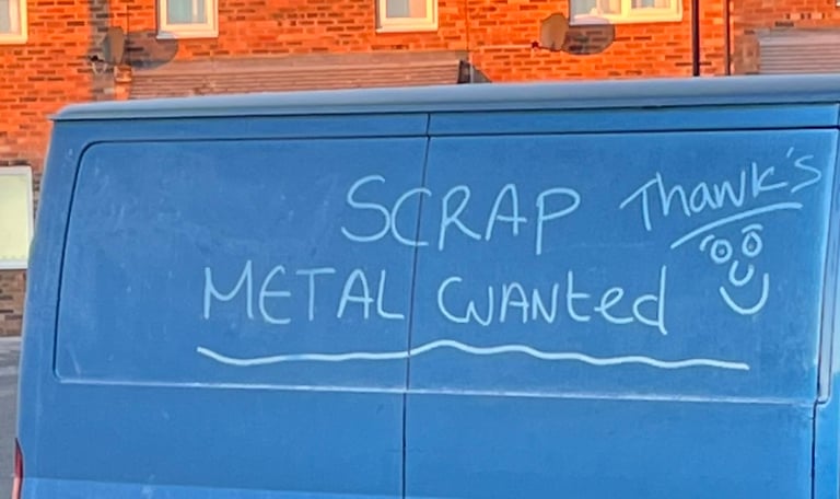 Scrap metal wanted 