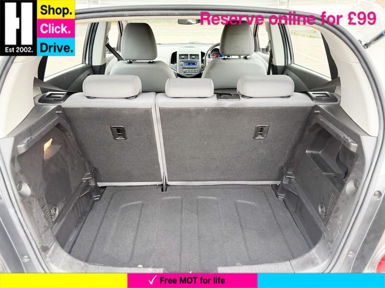 2012 Chevrolet Aveo 1.2 LS Hatchback 5dr Petrol Manual Euro 5 (s/s) (86 ps) HATCHBACK Petrol Manual