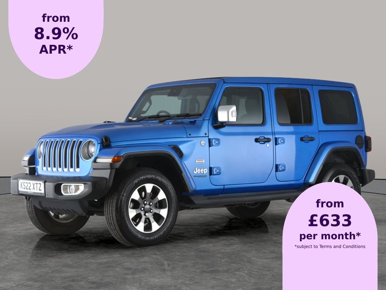 image for 2022 Jeep Wrangler 2.0 GME Sahara SUV 4dr Petrol Auto 4WD Euro 6 (s/s) (272 ps) - KEYLESS ENTR Su...