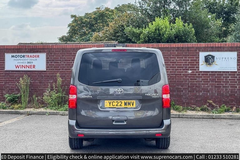 2022 Toyota PROACE CITY Verso 1.5D Shuttle Medium MPV 5dr Diesel Manual MWB Euro 6 (s/s) (9 Seat)...