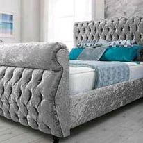 image for "Comfortable and Convenient: The Benefits of swan sleigh Beds"