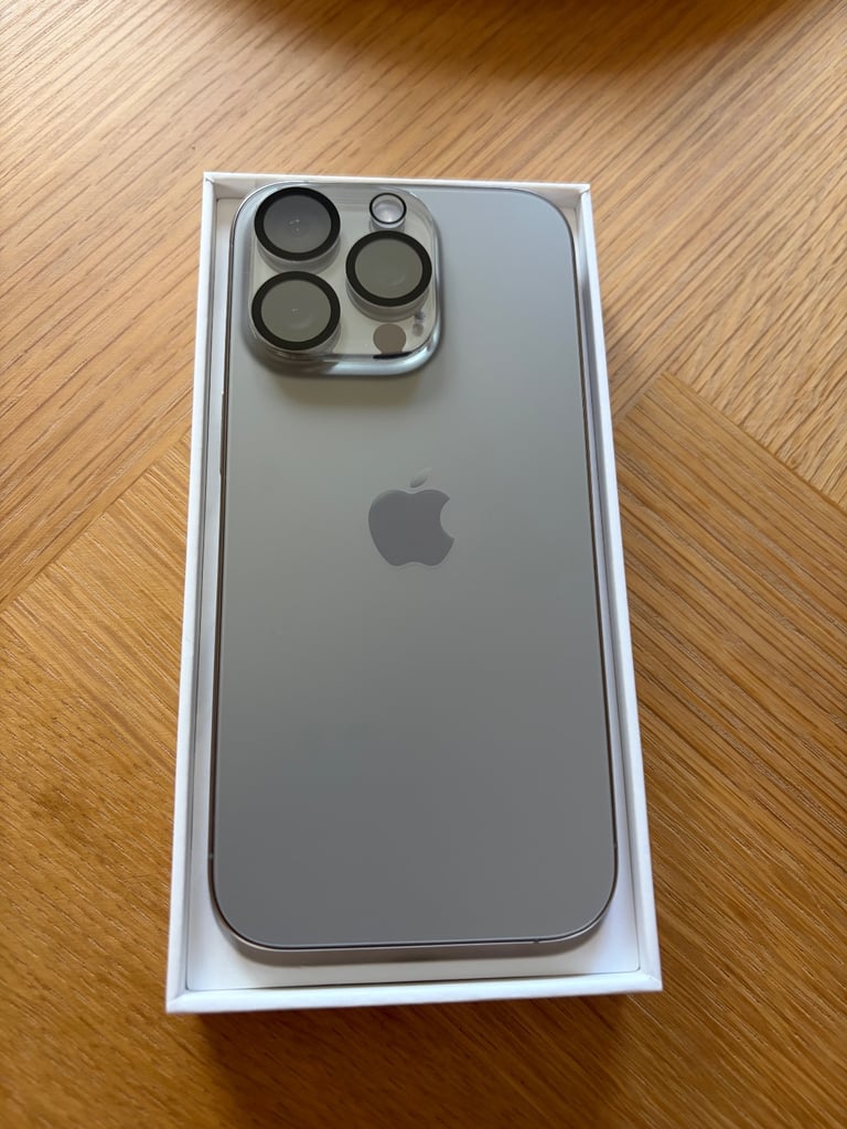 image for iPhone 16 pro natural titanium 128gb grade B