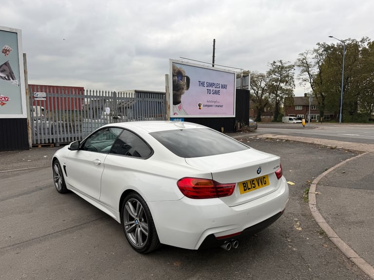 2015 BMW 4 Series 420d [190] M Sport 2dr Auto [Professional Media] COUPE Diesel Automatic