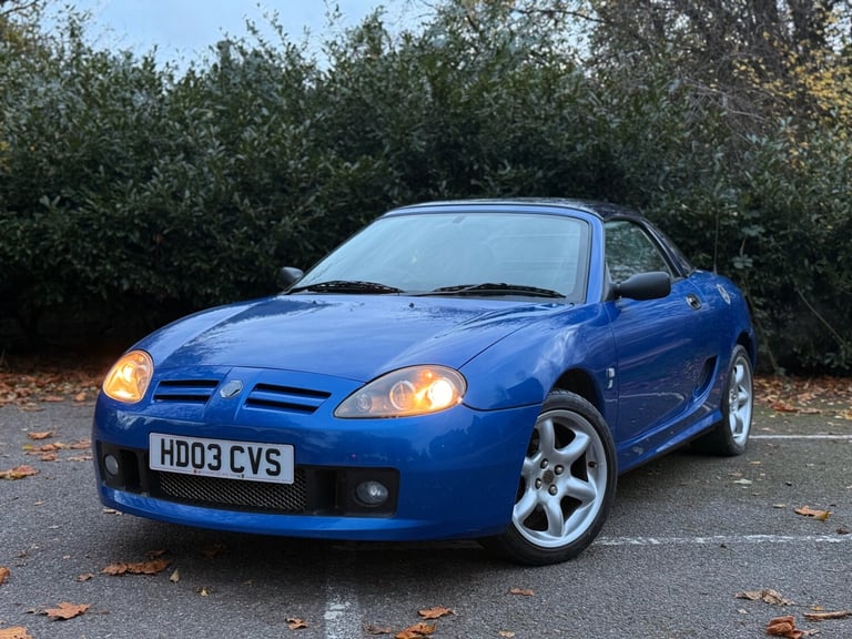 2003 MG MGF MGTF 115 Cool blue 2dr CONVERTIBLE Petrol Manual
