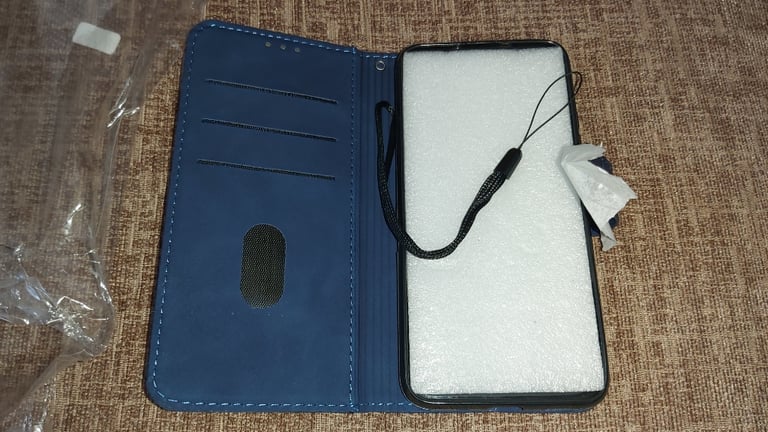 NEW Honor 20 Phone Cover Flip Case in Blue